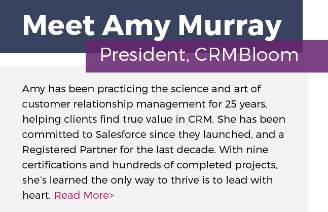 Meet Amy Murry, President of CRMBloom